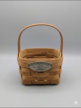 1993 Gerald Henn Country Home Collector Basket Limited Edition #33